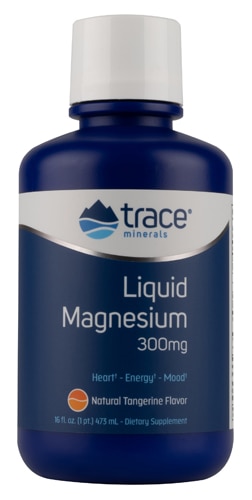 Trace Minerals Research Liquid Magnesium Natural Tangerine