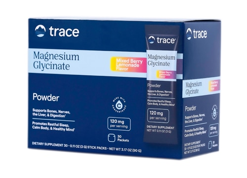Trace Magnesium Glycinate Pack Mixed Berry Lemonade