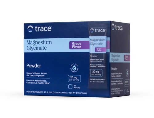 Trace Magnesium Glycinate Powder Pack Grape