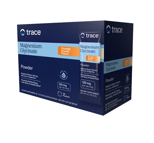 Trace Magnesium Glycinate Powder Pack Orange Dream