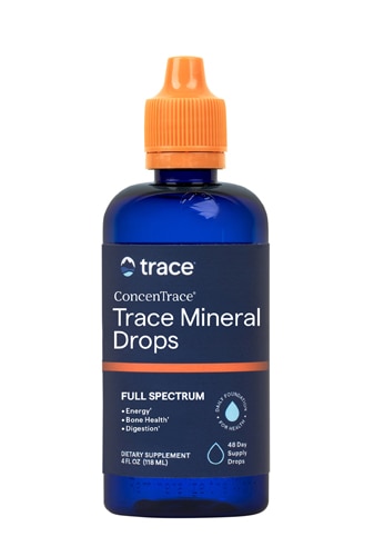 Trace Mineral Drops ConcenTrace - Flip Top Cap