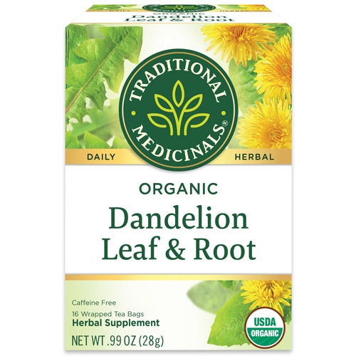 Traditional Medicinals Herbal Tea Organic Dandelion Leaf & Root