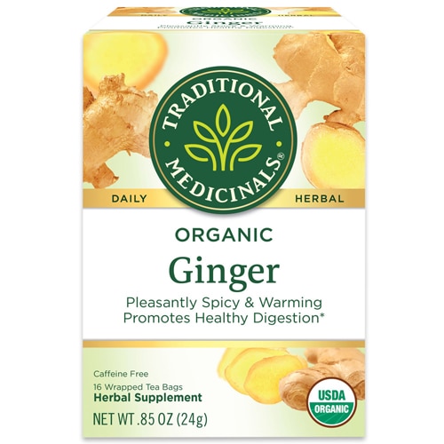 Traditional Medicinals Herbal Tea Organic Ginger