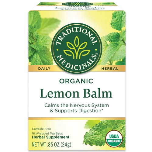 Traditional Medicinals Herbal Tea Organic Lemon Balm