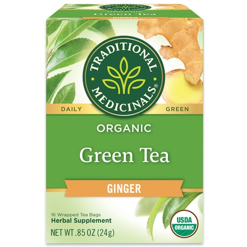 Traditional Medicinals Organic Green Tea Ginger