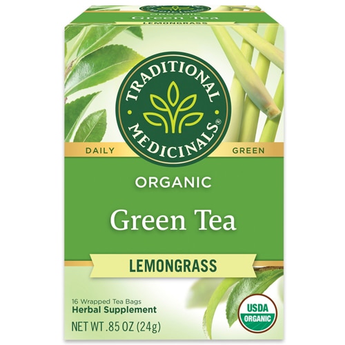 Traditional Medicinals Organic Green Tea Lemongrass