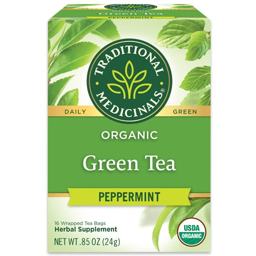 Traditional Medicinals Organic Green Tea Peppermint