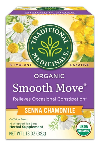 Traditional Medicinals Organic Smooth Move® Herbal Tea Chamomile