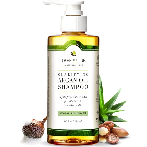 Tree to Tub Clarifying Shampoo for Oily Hair & Sensitive Scalp