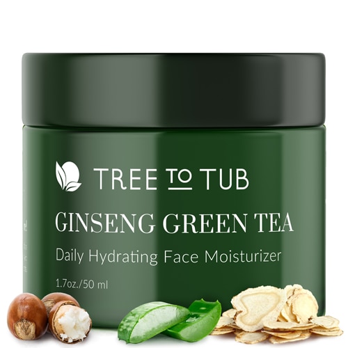 Tree to Tub Deep Hydrating Moisturizer for Sensitive Skin with Green Tea