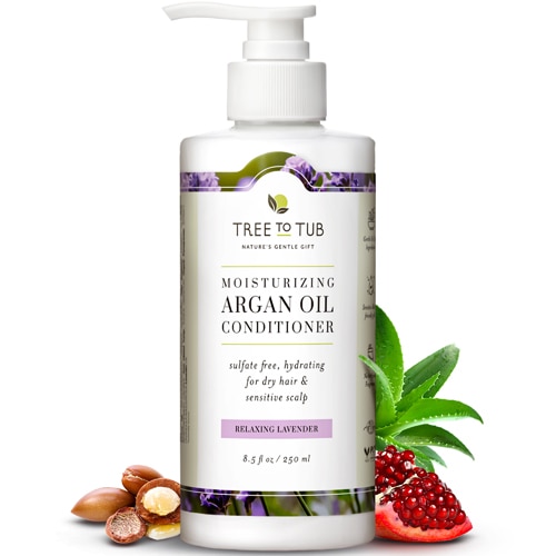 Tree to Tub Hydrating Argan Oil Conditioner for Dry Hair & Scalp