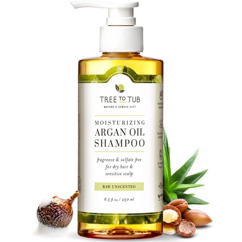 Tree to Tub Ultra Gentle Unscented Shampoo for Sensitive Scalp