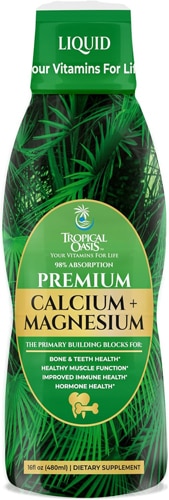 Tropical Oasis Calcium Magnesium - 30 Day Supply