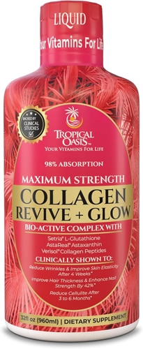 Tropical Oasis Liquid Collagen Revive + Glow