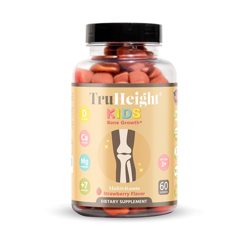 TruHeight Kids Bone Growth Multivitamin Ages 2+ Strawberry