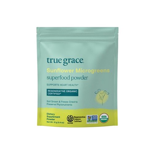 True Grace Sunflower Microgreens Powder