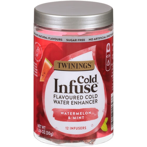 Twinings Cold Infuse Flavored Cold Water Enhancer Watermelon & Mint