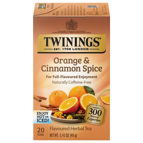 Twinings Herbal Tea Orange and Cinnamon Spice