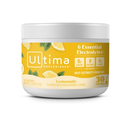 Ultima Replenisher Electrolyte Drink Mix - Canister Lemonade