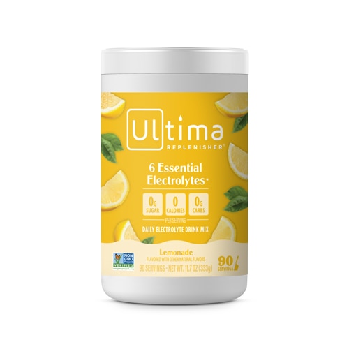 Ultima Replenisher Electrolyte Drink Mix - Canister Lemonade