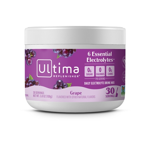Ultima Replenisher Electrolyte Powder - Canister Grape
