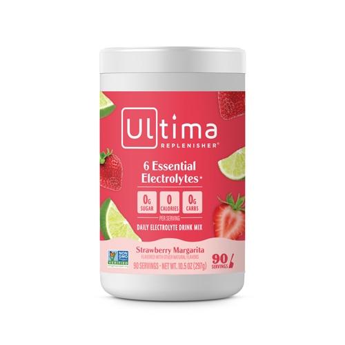 Ultima Replenisher Hydration Electrolyte - 90 servings Strawberry Margarita