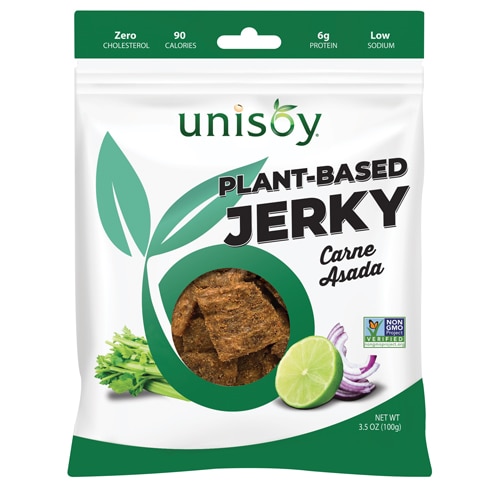 Unisoy Vegan Jerky Carne Asada