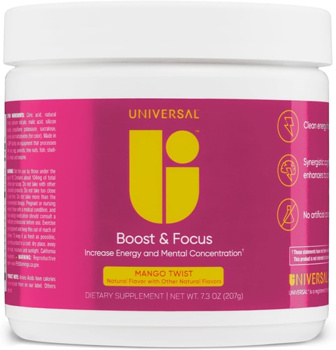 Universal U Boost & Focus Mango Twist