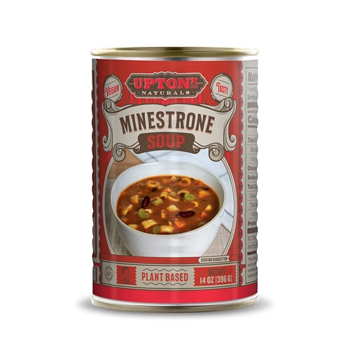 Upton's Naturals Soup Minestrone Vegan Plant Based