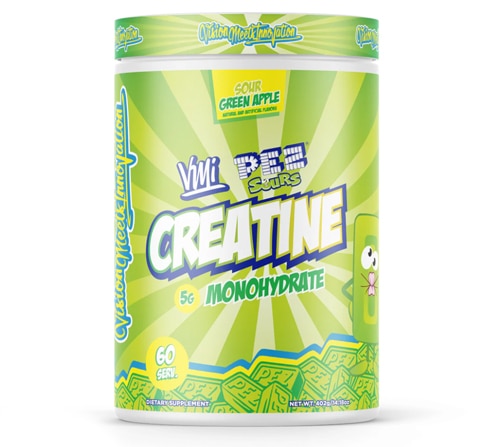 VMI Sports Creatine PEZ - 60 Servings Sour Apple