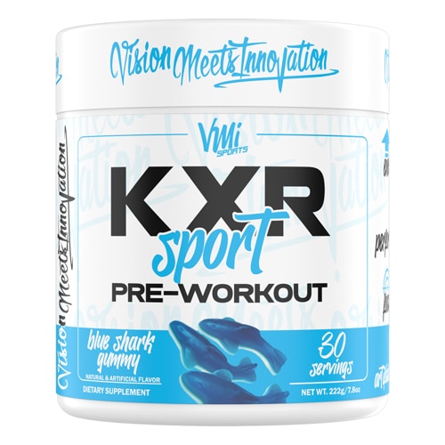 VMI Sports KXR Sport Pre-Workout Blue Shark Gummy