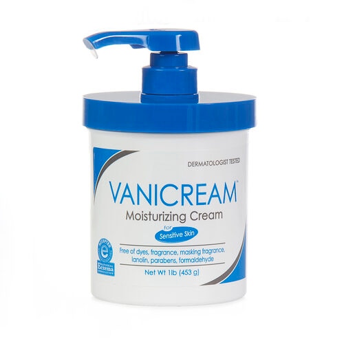 Vanicream Moisturizing Skin Cream with Pump Dispenser Fragrance Free