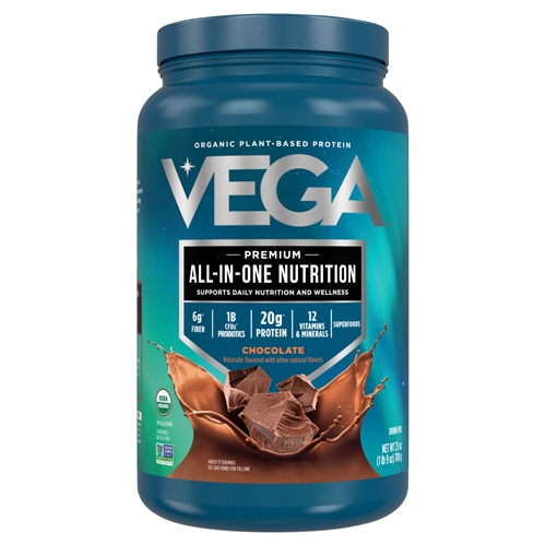 Vega Organic All-In-One Nutrition Protein Powder Chocolate