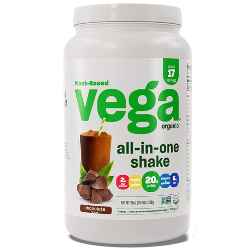 Vega Organic All-in-One Vegan Protein Powder Chocolate