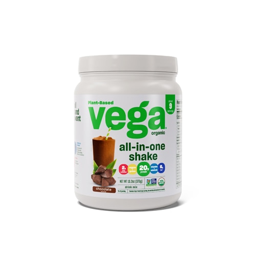 Vega Organic All-in-One Vegan Protein Powder Chocolate