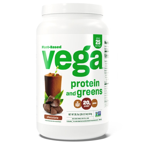 Vega Protein and Greens Vegan Protein Powder Chocolate