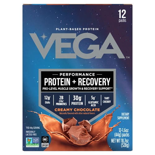 Vega Sport Protein Powder - NSF Certified for Sport Chocolate