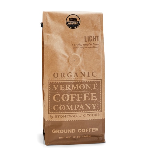 Vermont Coffee Organic Ground Coffee Light