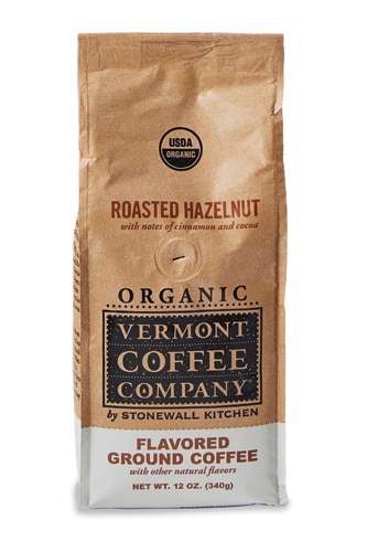 Vermont Coffee Organic Ground Coffee Roasted Hazelnut