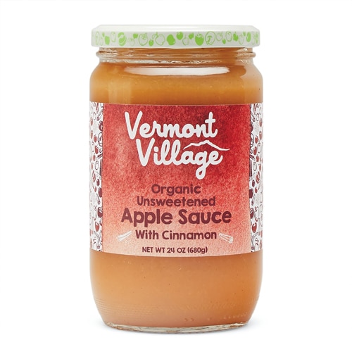 Vermont Village Organic Apple Sauce with Cinnamon