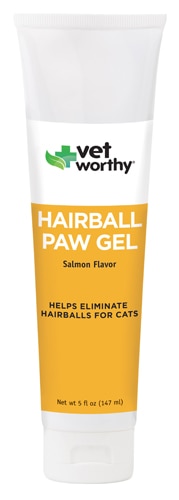 Vet Worthy Cat Hairball Paw Gel Salmon
