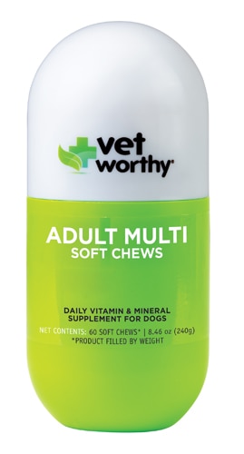 Vet Worthy Dog Adult Multi-Vitamins Liver