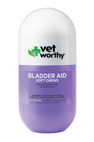 Vet Worthy Dog Bladder Aid Pumpkin Seed & Cranberry Liver