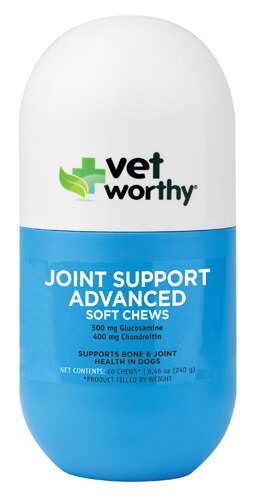 Vet Worthy Dog Joint Support Advanced Glucosamine & Chondroitin Liver