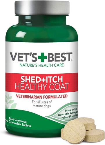 Vet's Best Shed + Itch Healthy Coat for Dogs