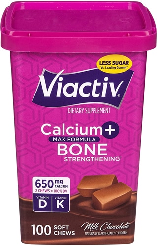 Viactiv Calcium Plus Bone Strengthening Milk Chocolate