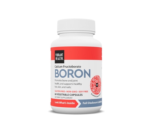 Vibrant Health Boron Calcium Fructoborate