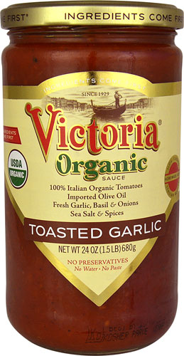 Victoria Organic Sauce Toasted Garlic