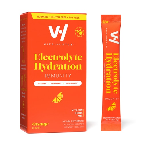 VitaHustle Electrolyte Hydration - Immunity Orange