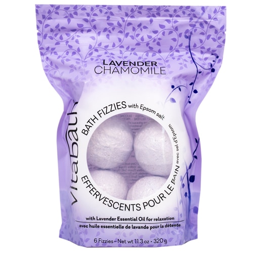 Vitabath Bath Fizzies Lavender & Chamomile